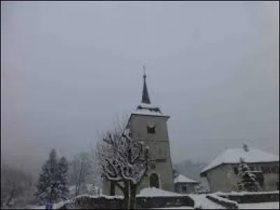Voici une vue hivernale de Quintal. Commune de l'agglom&eacute;ration Ann&eacute;cienne, elle se situe dans le d&eacute;partement ...