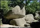 Quel est le nom de ce massif peu lv  l'est de Castres d'o sont extraits de magnifiques blocs de granit ?