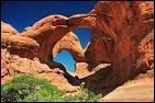 Que vont admirer les visiteurs du 'Arches National Park' ?