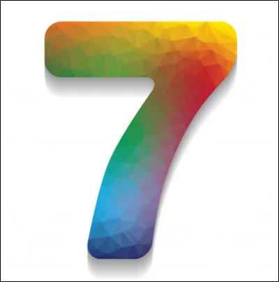 Comment sécrit le chiffre 7 ?
