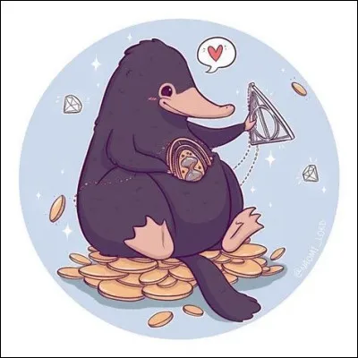 Quel bébé Niffleur était sur la balance en essayant d'en arracher une partie, chez Norbert, lors de leur petite escapade ?