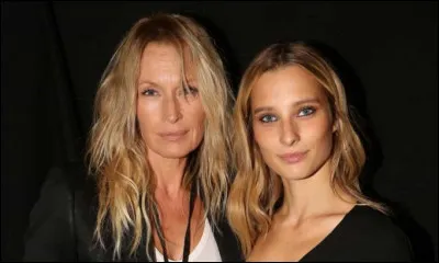 Qui est cette égérie de la marque de cosmétique Mixa comme le fut sa mère Estelle Lefébure ?