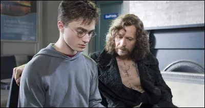 Qu'est-ce que Sirius donne à Harry avant de retourner à Poudlard ?