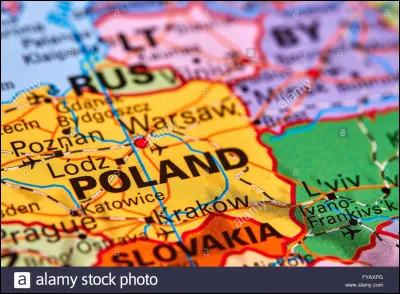 La capitale de la Pologne est...