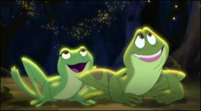 Et pour finir, à quel Disney appartiennent ces deux petites grenouilles ?