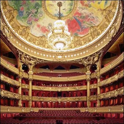 Quel peintre a r&eacute;alis&eacute; le plafond de l�Op&eacute;ra Garnier &agrave; Paris ?