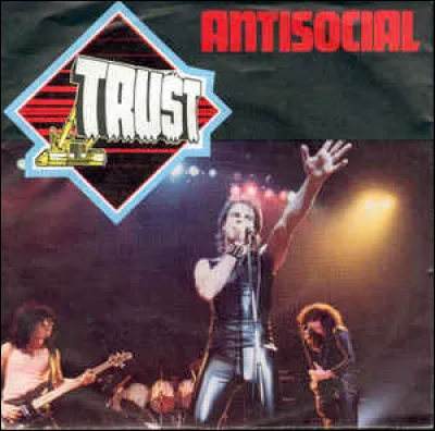 Complétez les paroles de la chanson « Antisocial », par Trust : 
"Tu bosses toute ta vie pour payer ta pierre tombale,
Tu masques ton visage en lisant ton journal,
Tu marches tel un robot dans les couloirs du métro, ..."