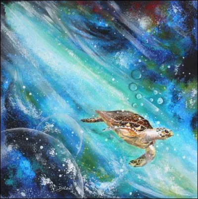 Une tortue a été dans l'espace.