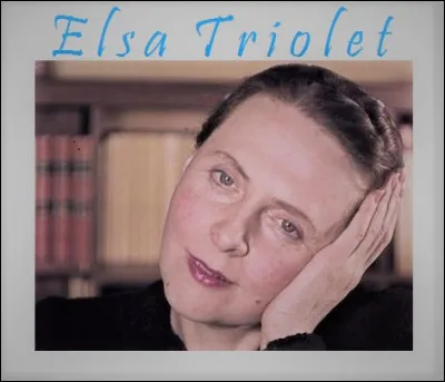 Femme de lettres et résistante, Elsa Triolet épouse et muse de Louis Aragon, fut la première femme à...