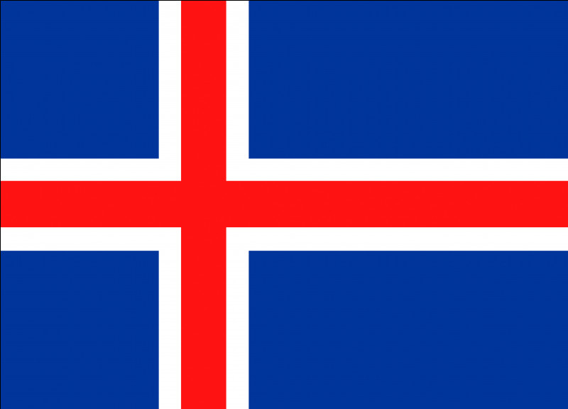 De quel pays est ce drapeau constitué d'une croix scandinave ?