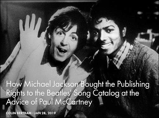 Quand Michael achète le catalogue de chansons des Beatles en 1985, à quel prix l'achète-t-il ?