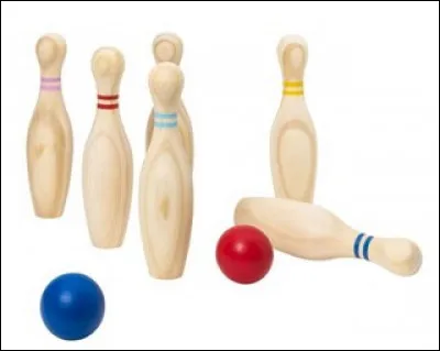 Être comme un ... dans un jeu de quilles.