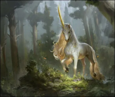 La licorne repr&eacute;sente�
