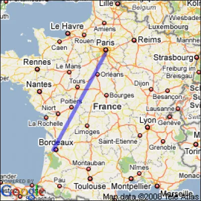 Combien de temps dois-je m'arr&ecirc;ter pour recharger mon e-tron 55 sur le trajet Bordeaux-Paris ?