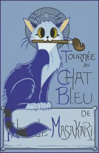 Qui a dessiné laffiche parisienne « Tournée du Chat Noir » ?