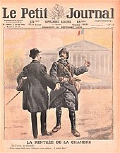 En quelle ann&eacute;e l'Assembl&eacute;e nationale fut-elle conquise par le "Bloc national", coalition de partis de droite et du centre ?