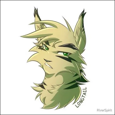 À l'arrivée de Cur de Feu dans le clan, je l'ai provoqué et il m'a attaqué, il m'a fait une entaille en forme de V à l'oreille, par la suite, nous sommes devenus rivaux. Quand il était chef, je suis devenu aveugle à cause d'un lapin. "Alors on va te remettre les idées en place, tu veux que je t'arrache l'autre oreille ?" À qui Cur de Feu pourrait dire cela ?