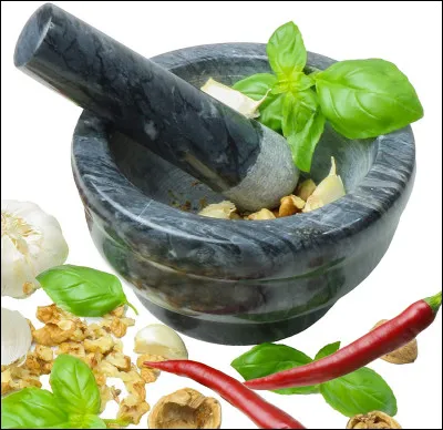 Est-ce que le nom de cet ustensile est un mortier, utilis&eacute; pour broyer des mati&egrave;res que l'on veut transformer en p&acirc;te &agrave; l'aide d'un pilon ?