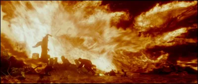 Par quoi Harry et Dumbledore se font-ils attaquer ?