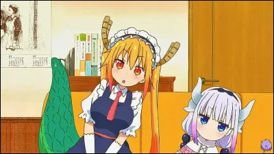Dans ''Dragon Maid'' quel est le seul dragon à n'avoir jamais été montré en forme draconique (ending et opening inclus) ?