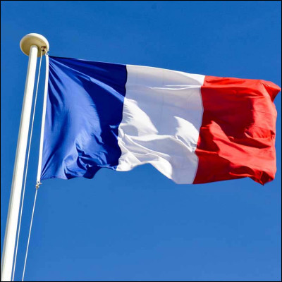 Le drapeau français est :