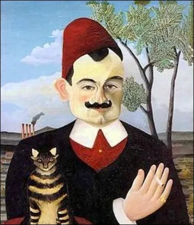 Tableau classé dans la peinture naïve, qui est le peintre de "Monsieur X" exécuté en 1906 ?