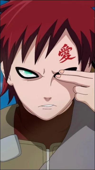 Combien Gaara a-t-il d'yeux ?