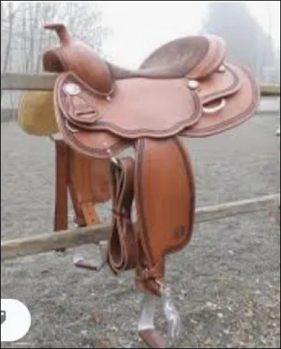 Le manteau est une partie de la selle.