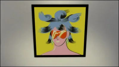 Il y a une nouvelle toile ; qui l'a peinte ?