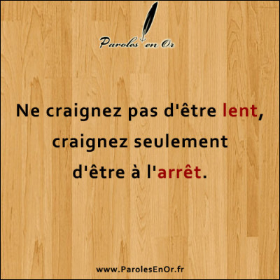 D'où vient ce proverbe ?