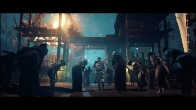 Quelle mélodie à la flûte reprend un air de la musique joué pendant l'attaque des Mongols sur Yarikawa ?