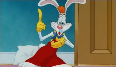 Qu'est-ce qui tombe souvent sur la tête de Roger Rabbit ?