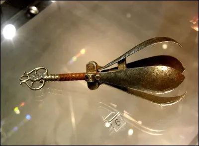 Quel est le nom de cette poire, faux instrument de torture ?