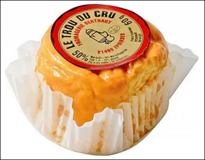 Avec quel lait, fabrique-t-on le fromage ''Le Trou du Cru'' ?