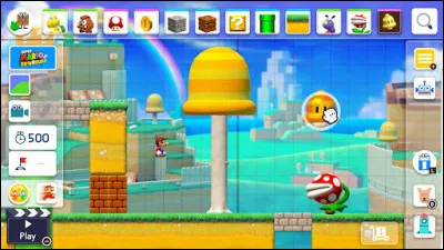 Comment sappelle le Mario où on peut créer des niveaux ?