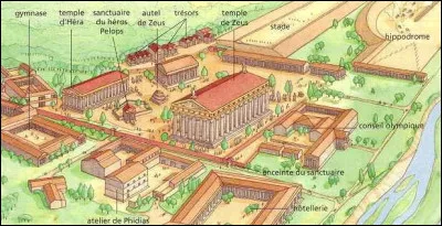 Où se développent les premiers Jeux olympiques ?