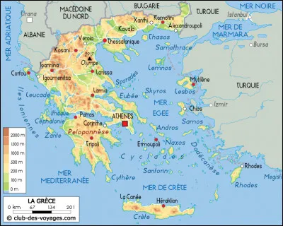 La Gr&egrave;ce fait partie de l�Europe.