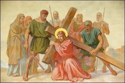 Le chemin de croix qui symbolise le chemin parcouru par Jésus-Christ, comporte combien de stations ?