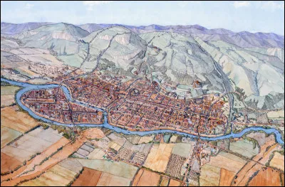 Fondée à l'embouchure de l'Oronte par Séleucos en 300 av. J-C. puis conquise en 64 par Pompée, elle devient la capitale de la province romaine de Syrie ; très importante cité, elle compte sans doute 500 000 habitants sous l'empire. Elle subit ensuite des destructions avec les invasions et les tremblements de terre.