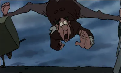 Qu'entendent les chiens quand Edgar essaie de s'enfuir ?