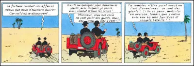 Les Dupondt versent dans l'épopée chevaleresque, avec ce rien de ridicule qui est un peu leur marque de fabrique ! Quel est présentement leur auteur de référence ?