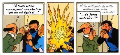 Poète à ses heures, certes, mais Tournesol n'en reste pas moins un scientifique : quel principe énonce-t-il ici fort à propos ?