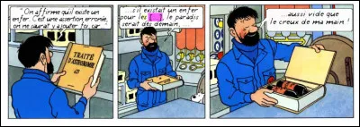 ...de même qu'il tire des plus grands auteurs anciens [...ici, lequel ?] la "substantifique moelle" (Complétez la citation !)