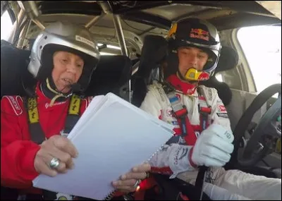 Si le pilote est essentiel dans un rallye, n'oublions pas le rôle du copilote qui est ...