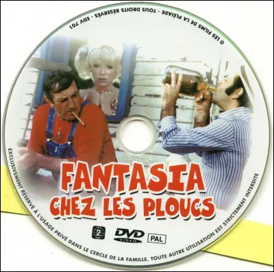 "Fantasia chez les ploucs" est un long-métrage joué par Mireille Darc.