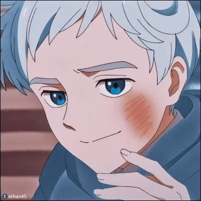 De quelle main écrit Norman ?