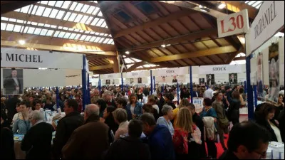 Cette ville accueille chaque ann&eacute;e en novembre une "Foire du livre" consid&eacute;r&eacute;e comme un des plus importants &eacute;v&egrave;nements litt&eacute;raires en France : c'est ...