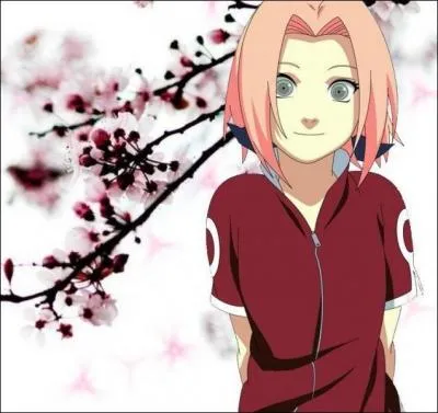 (Sakura Haruno) Que fait Sasuke lorsqu'elle tente de le dissuader de dserter le village ?
