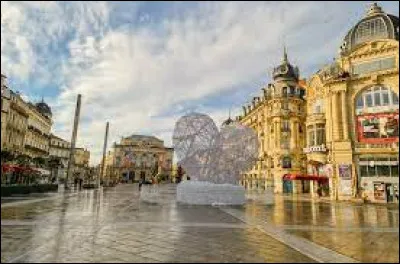 Dans quel d&eacute;partement se situe la ville de Montpellier ?