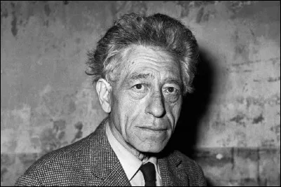 Quel était le prénom du sculpteur et peintre suisse ''Giacometti'' ?